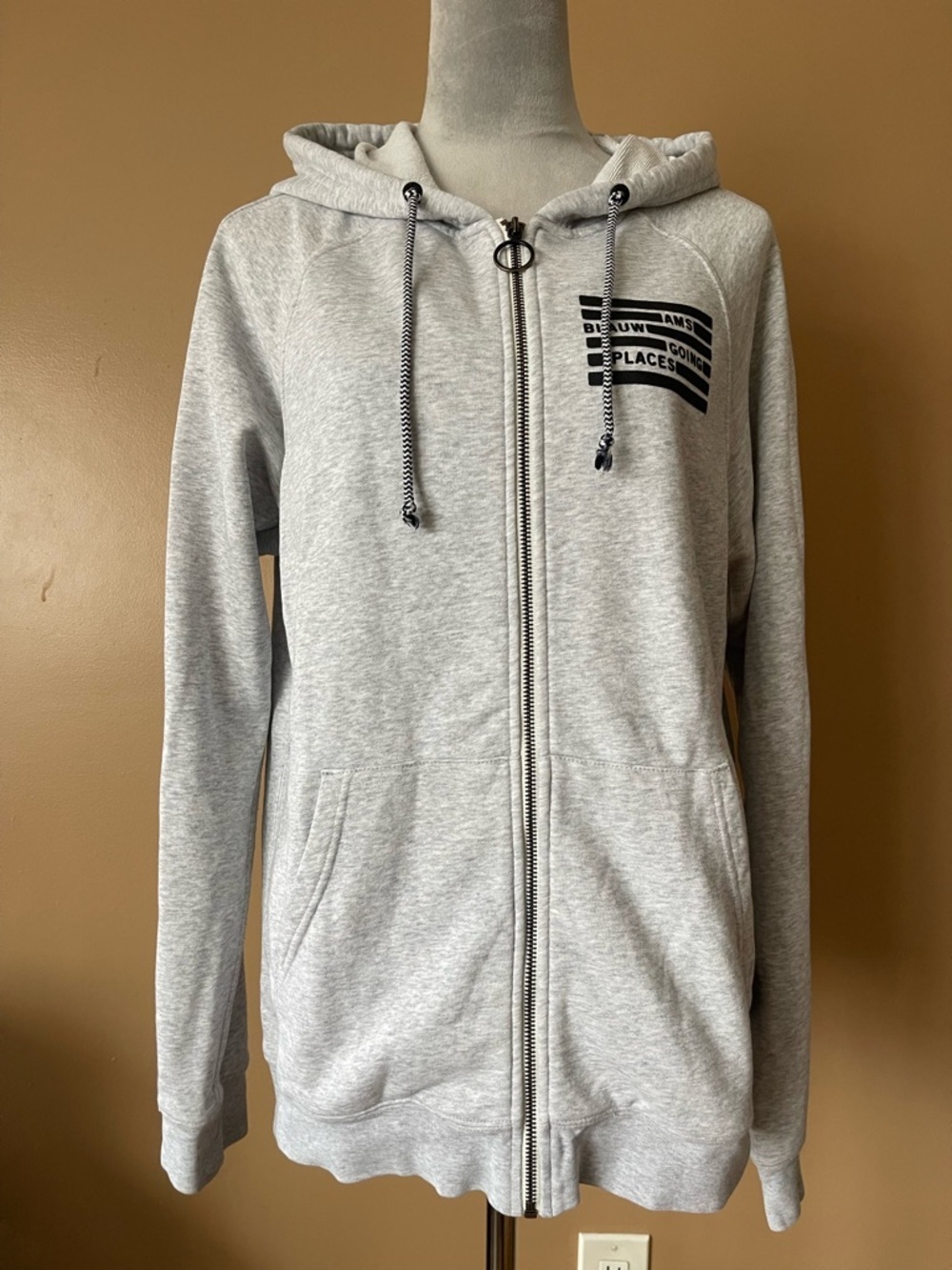 Scotch & Soda Light Gray Sweatshirt size large